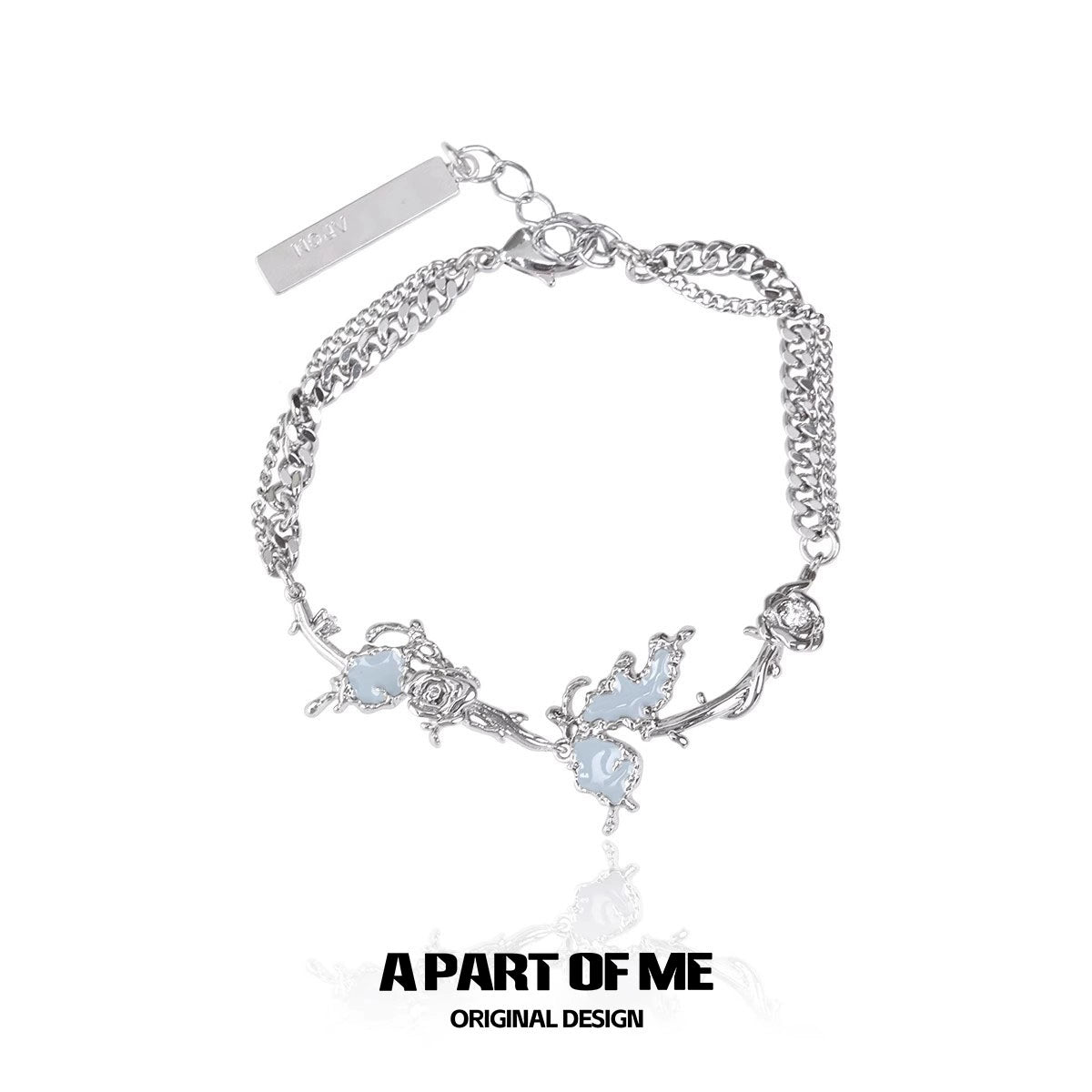 Magical Blue Butterfly Bracelet