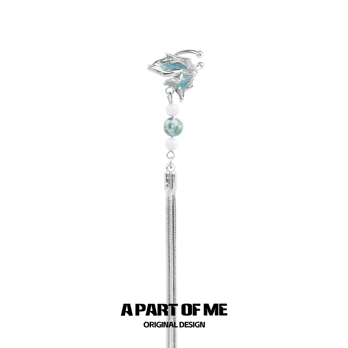 Dreamy Lake Fringe Ear Cuff