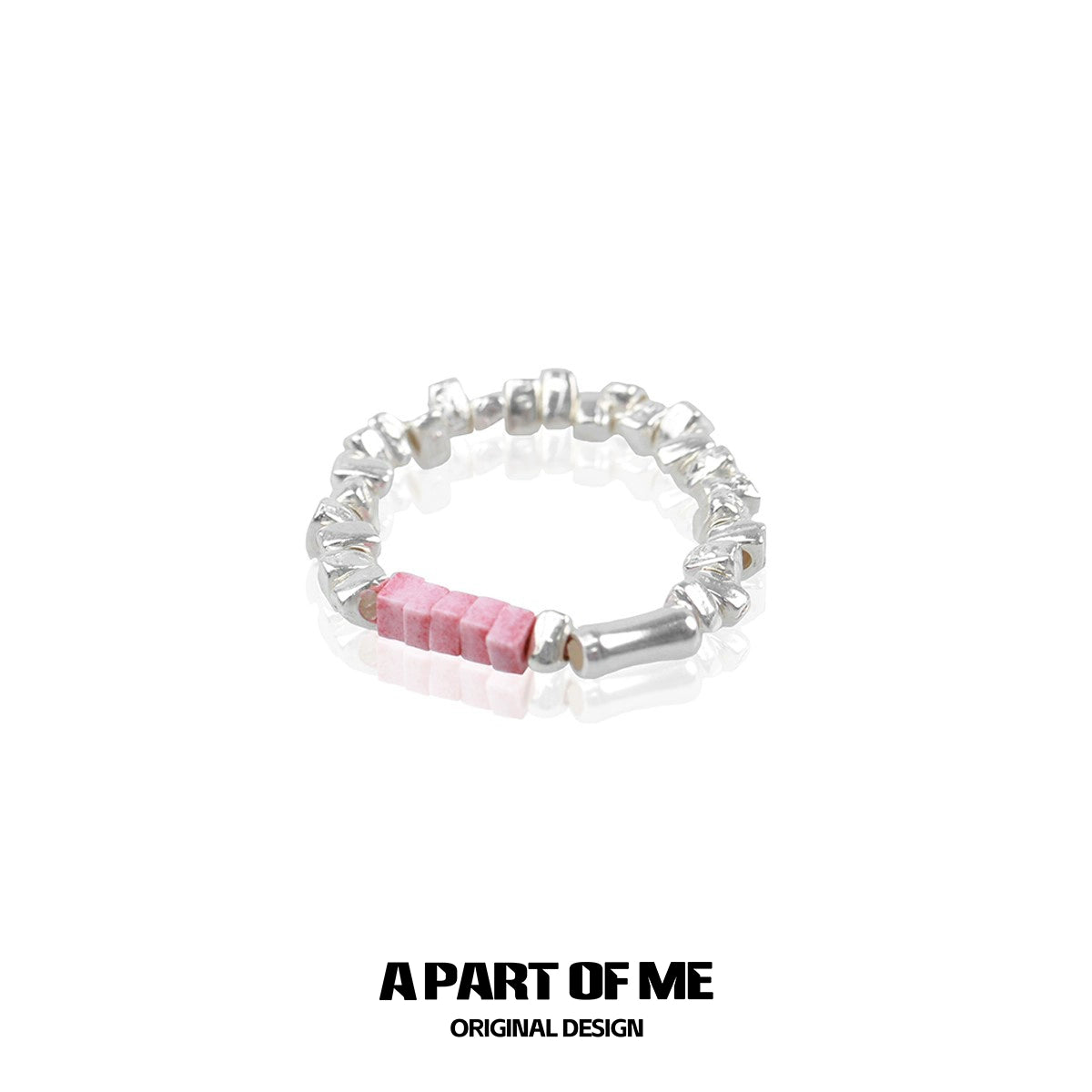A PART OF ME Dopamine Ring featuring colorful beads and a unique design for daily positivity