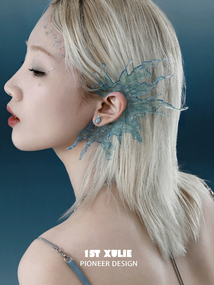 Unique 1ST XULIE Mystic Elf Earrings in a Stunning Design for Fashionable Looks
