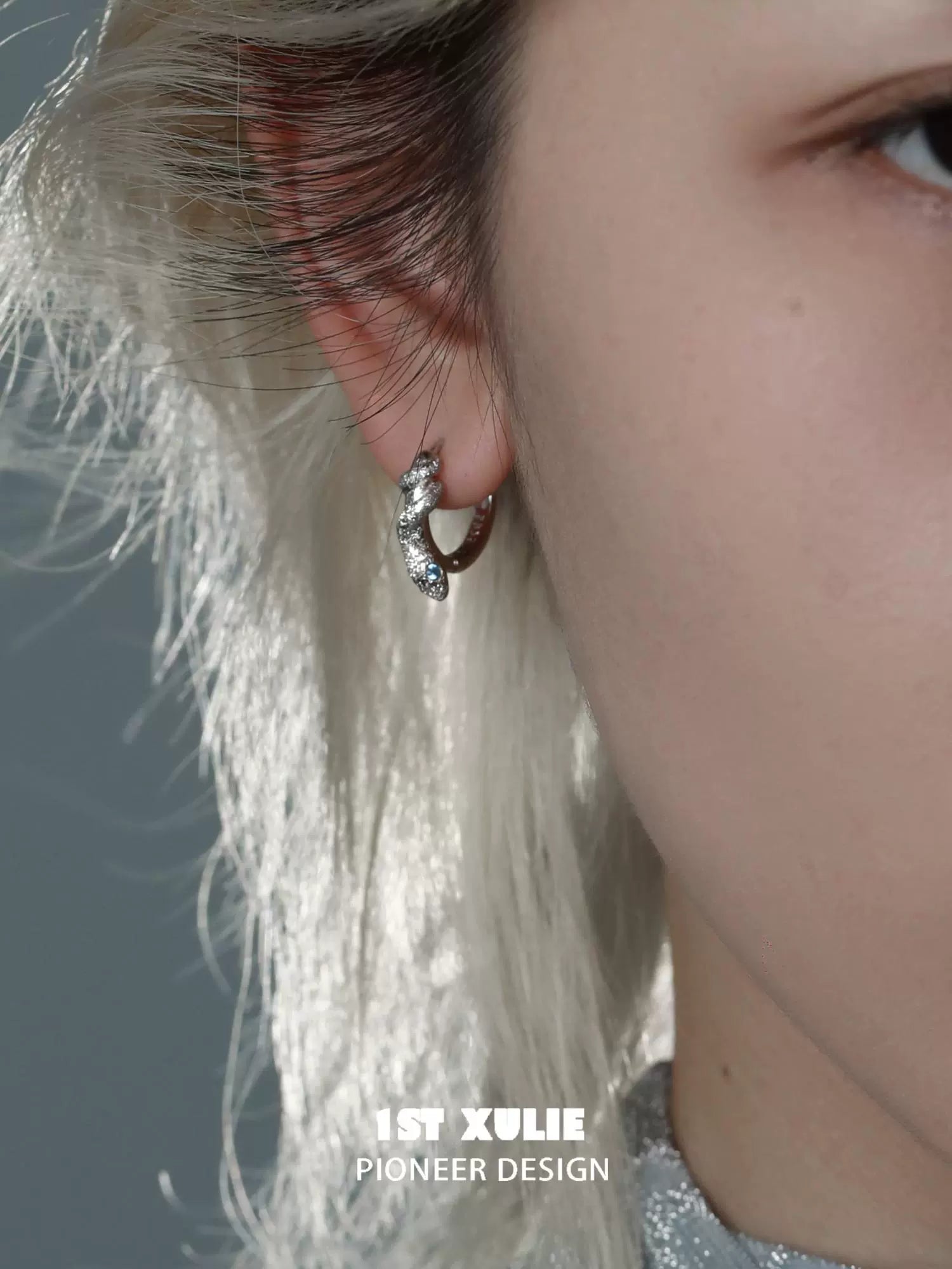 Elegant snake hoop earrings silver designed for a stylish and modern look.