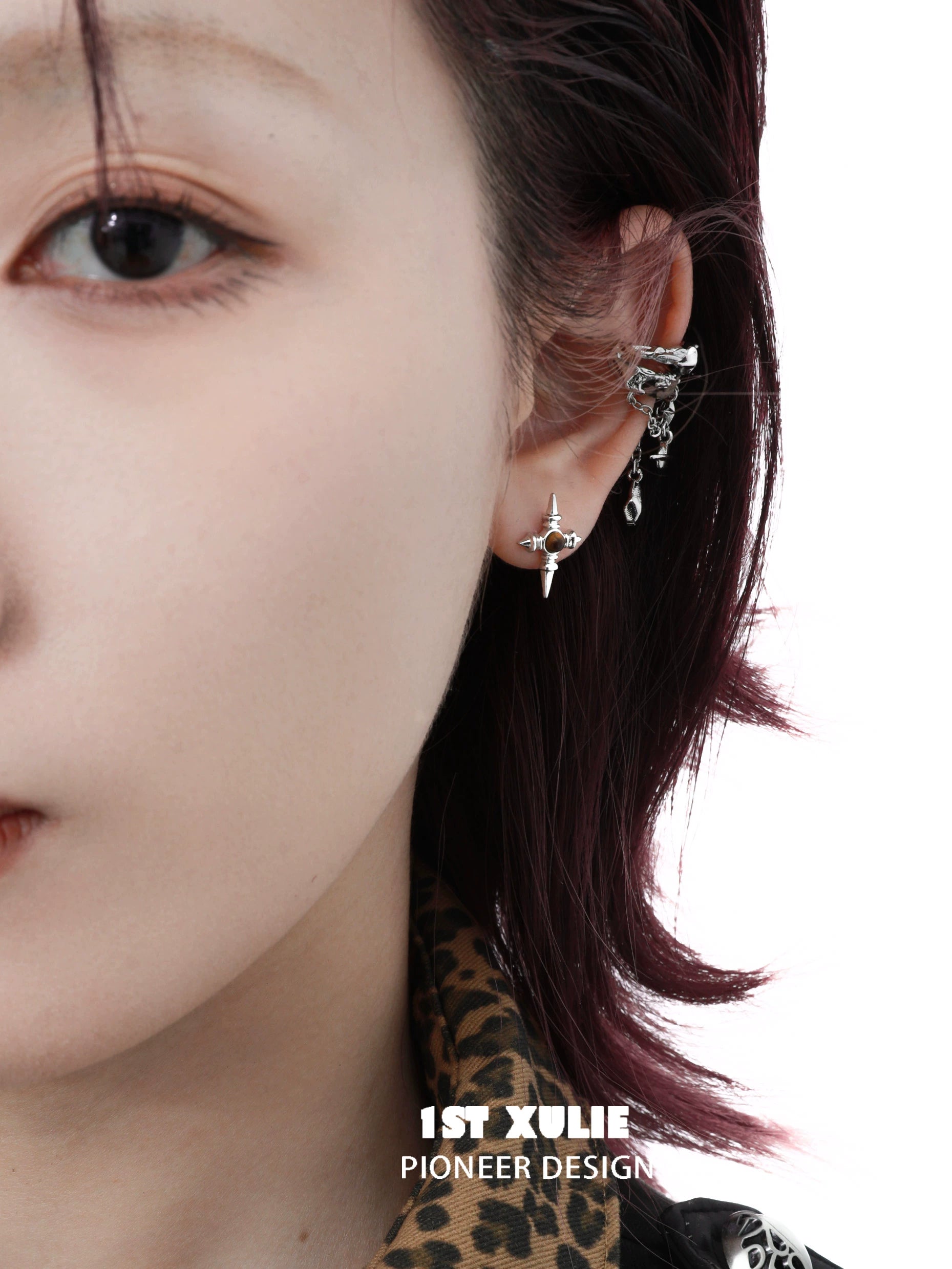 1ST XULIE Wasteland Ear Cuff Earrings with Unique Design for Stylish Accessories