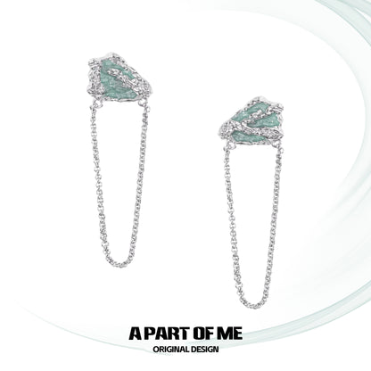 Cool Summer Mint Earrings