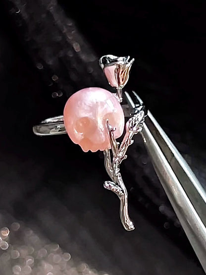 "Skull Rose" Sweet Cool Ring