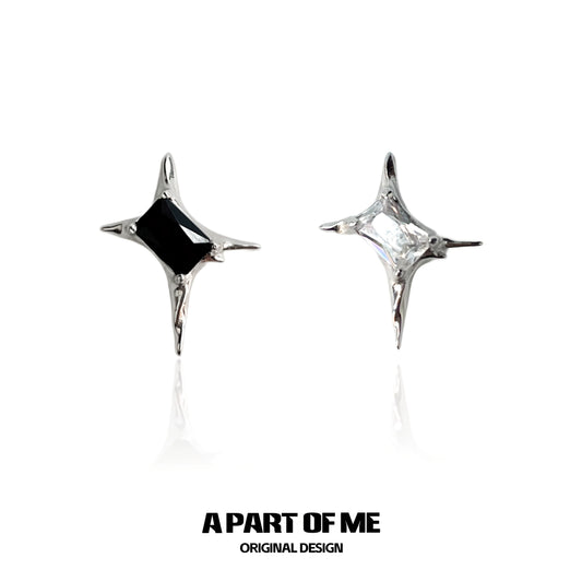 Rebel Zircon Stud Earrings