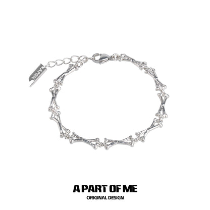 Bone Spirit Silver Bracelet