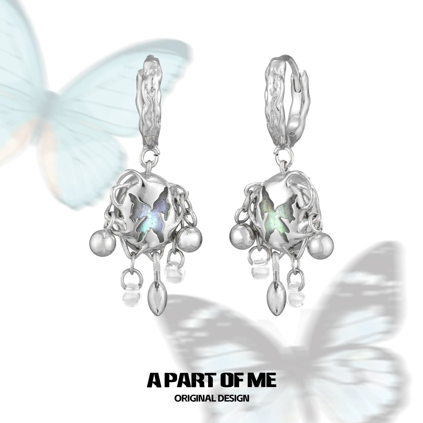 Cracking Cocoon Butterfly Ear Cuffs