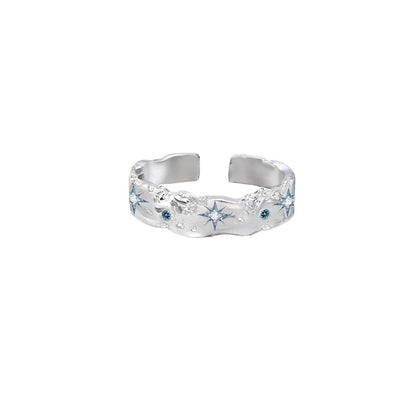 Azure Starry Sky Ring