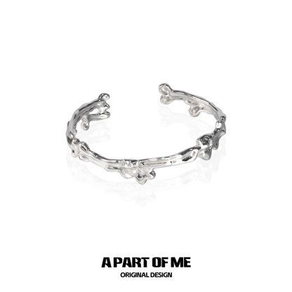 Cold Bone Statement Bracelet
