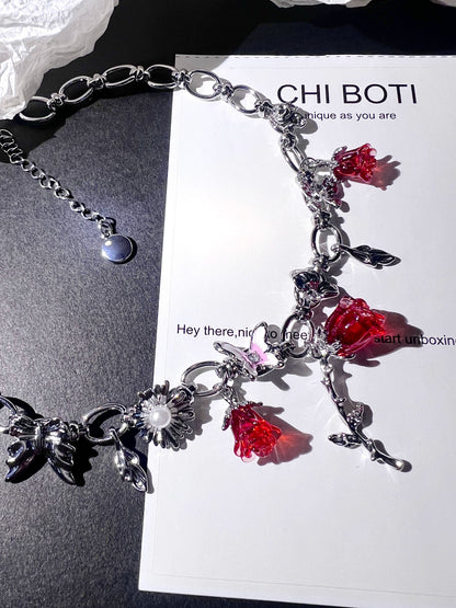 "Rose Estate" Vine Necklace