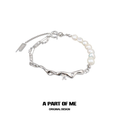 Timeless Pearl Silver Bracelet