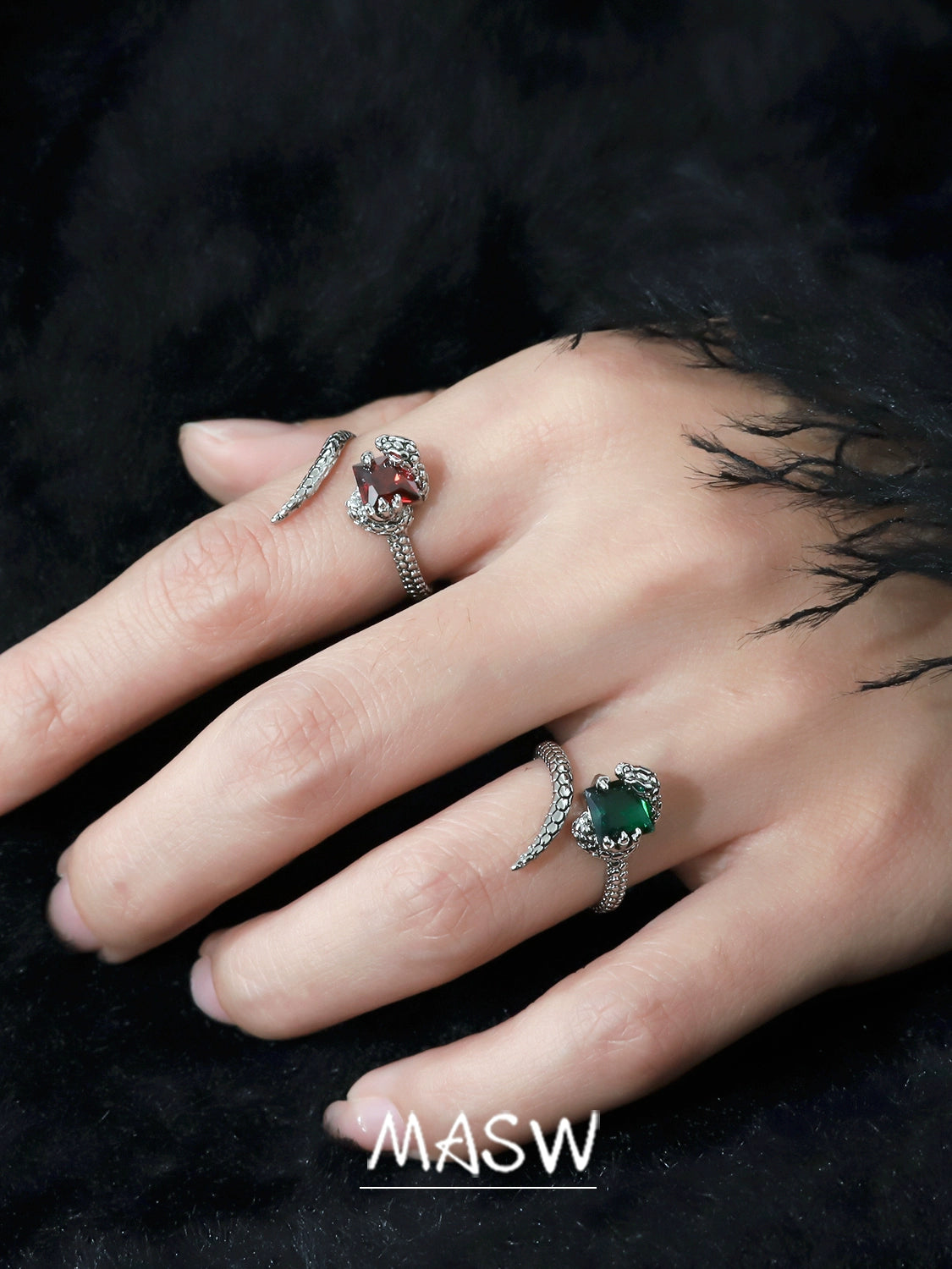 Guardian Snake Ring