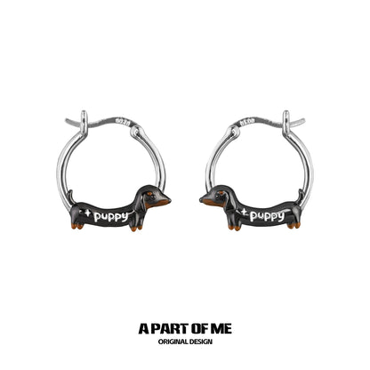 Dachshund Lucky Earrings
