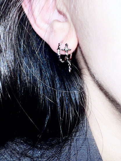 "Starry Night" Zircon Earrings