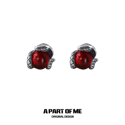 Hell Snake Stud Earrings