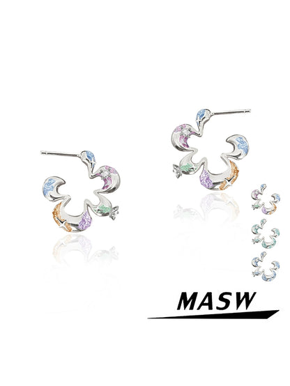 Magic Garden Colorful Earrings
