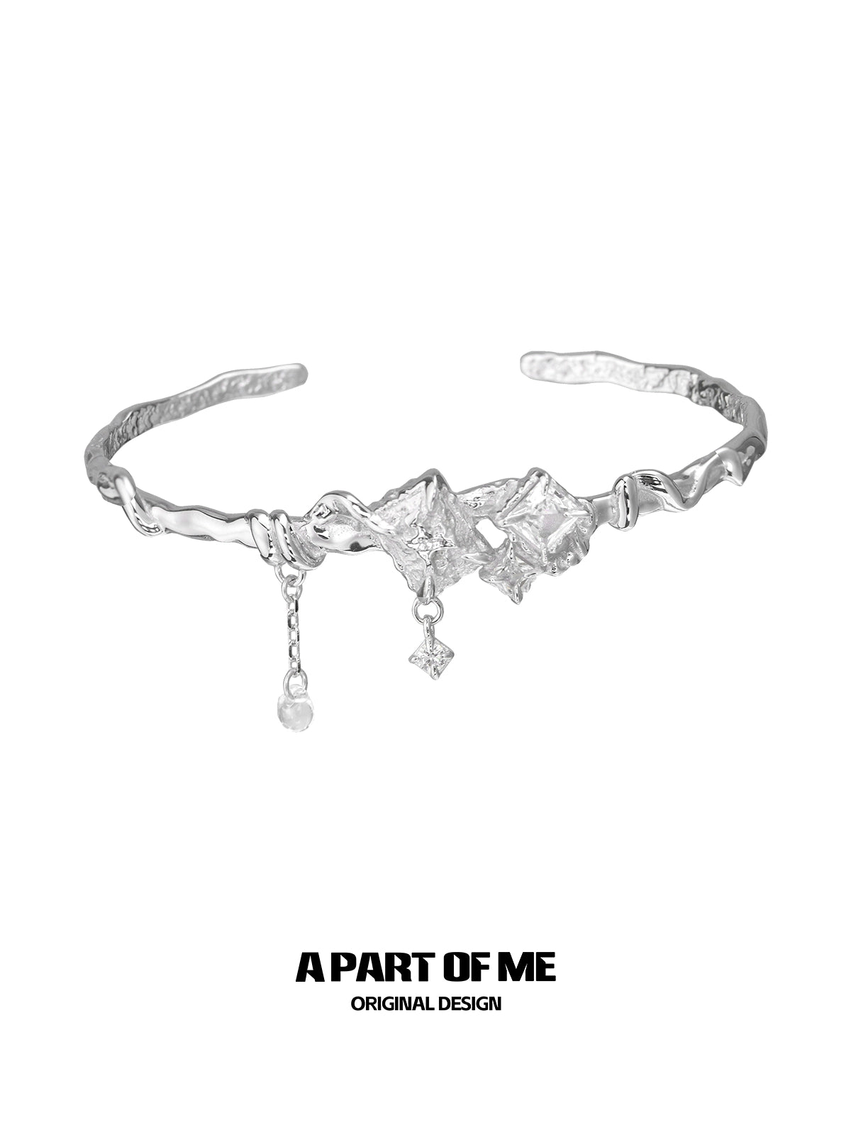 Frozen Whisper Zircon Bracelet