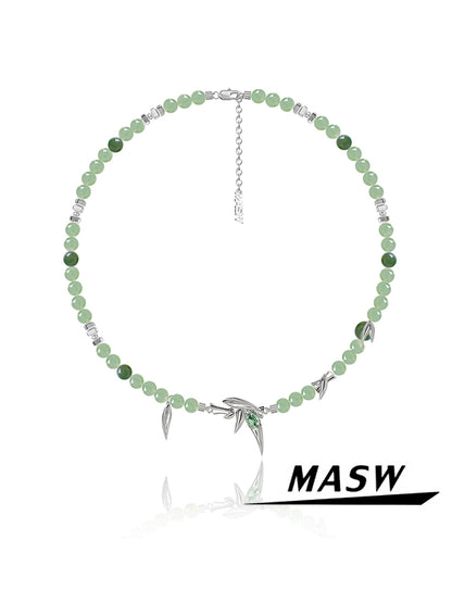 Greenstone Vintage Necklace