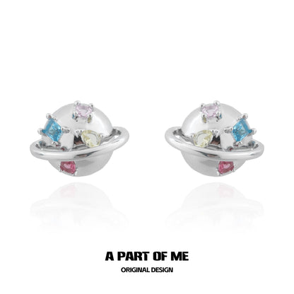 Sweet Saturn Ear Cuffs