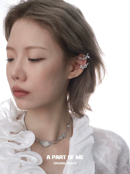 Butterfly Elf Tassel Ear Clips