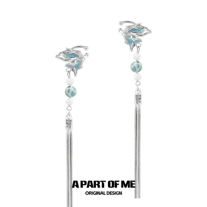 Dreamy Lake Fringe Ear Cuff