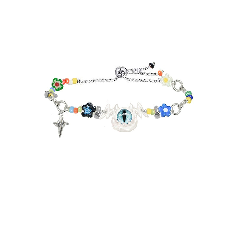 Color Beaded Devil Bracelet
