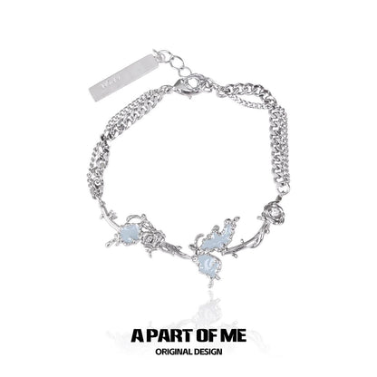 Magical Blue Butterfly Bracelet