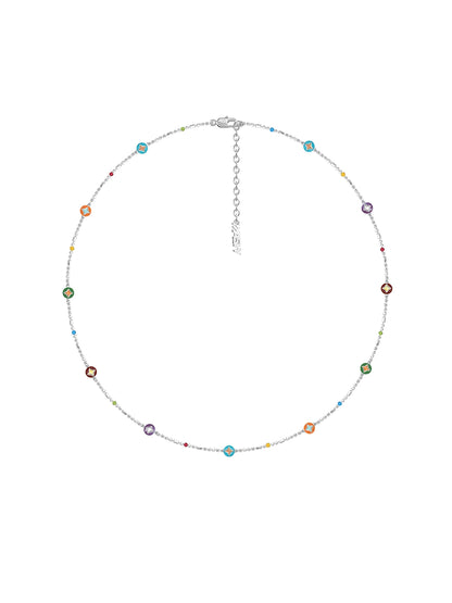 Dopamine Contrast Collar Necklace