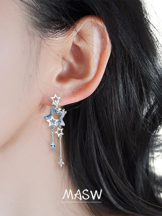 Dream Cat Tassel Earrings
