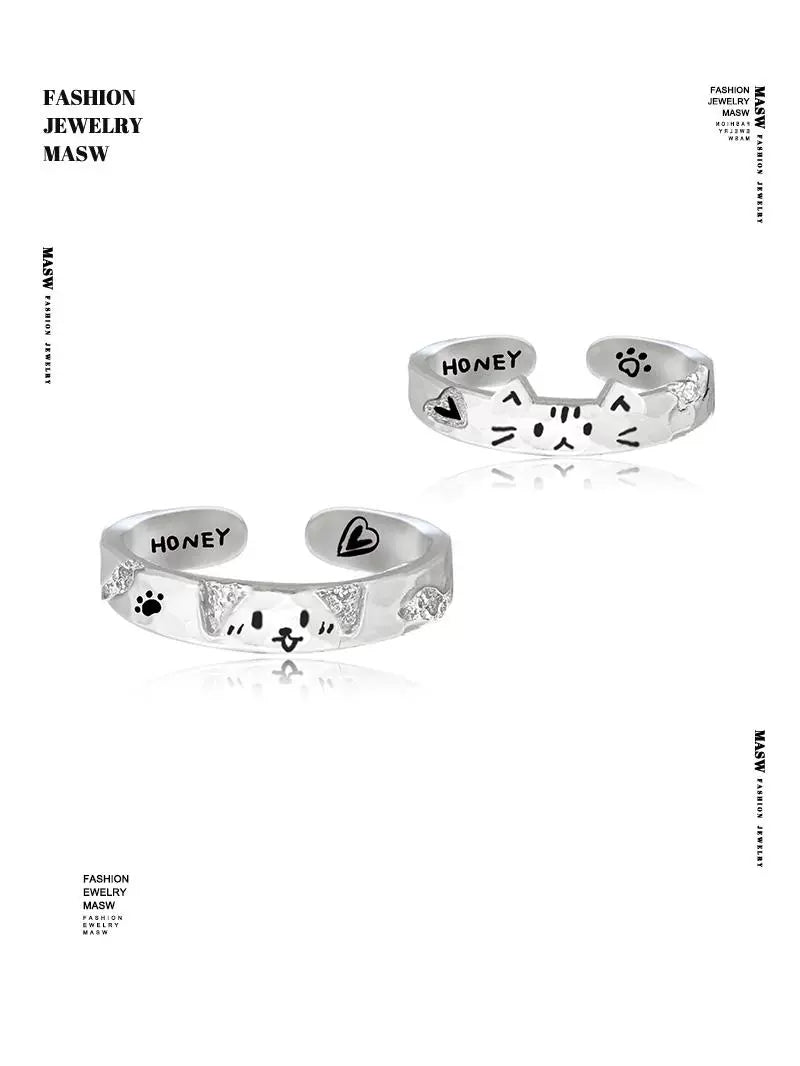 Pet Lovers Cat & Dog Rings