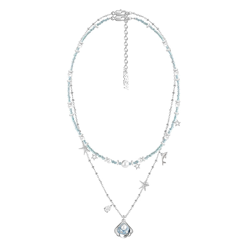 Sea Secret Beaded Necklace