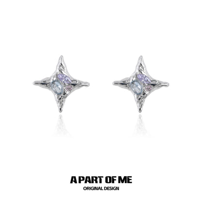 Zircon Star Dream Earrings