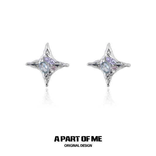 Zircon Star Dream Earrings