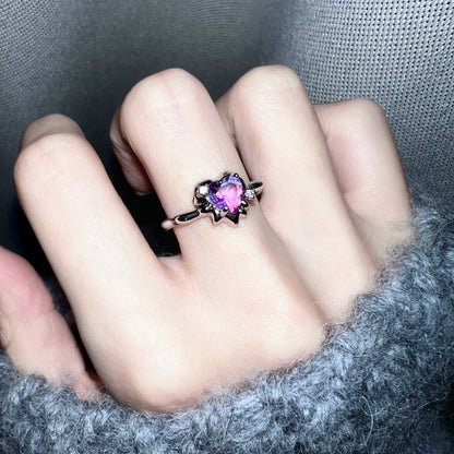 "Fantasy Starry Sky" Purple Ring