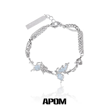 Magical Blue Butterfly Bracelet