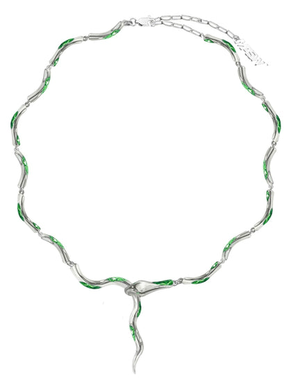 Snake Punk Clavicle Chain