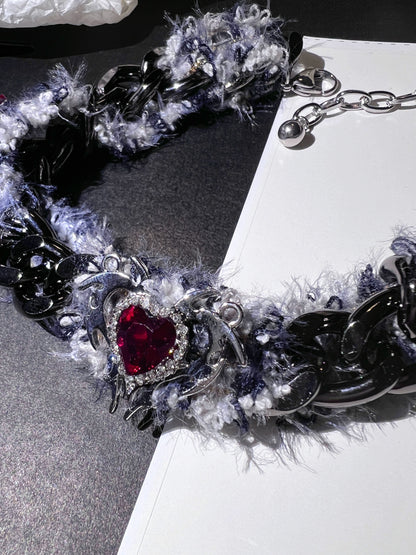 "Imprisoned Heart" Gothic Choker