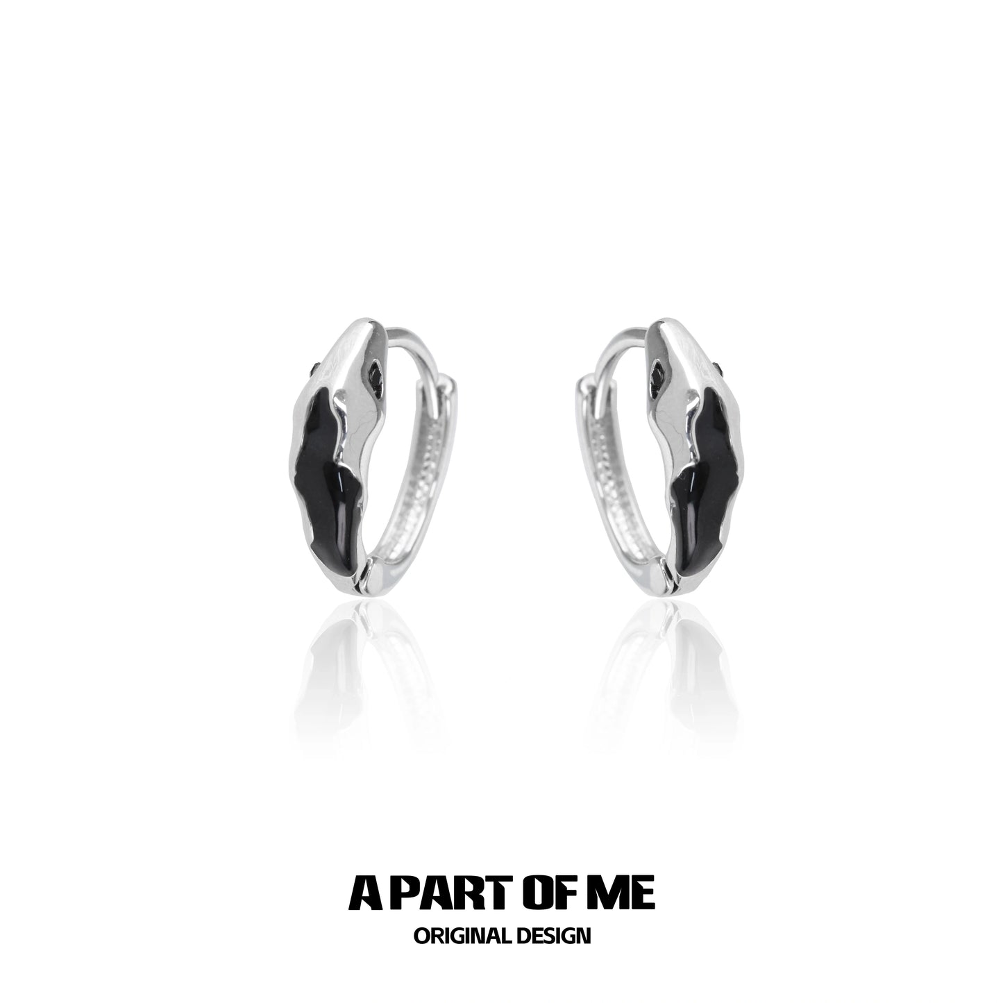 Slytherin Cold Snake Earrings