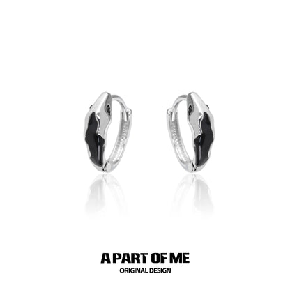 Slytherin Cold Snake Earrings