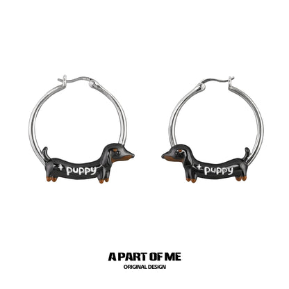 Dachshund Lucky Earrings