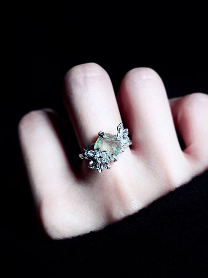 "Rain Jasmine" Wrap Ring