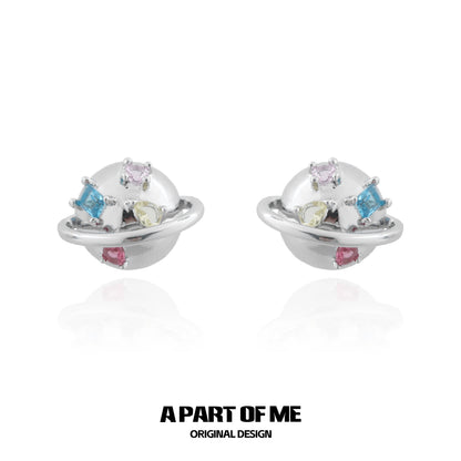 Sweet Saturn Ear Cuffs