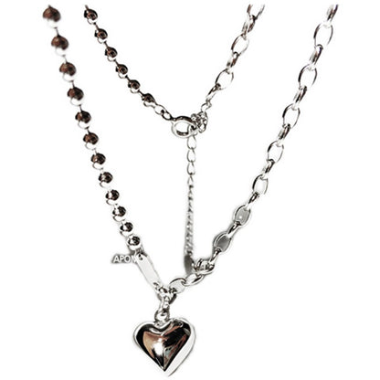 Rock Heart Y2K Necklace