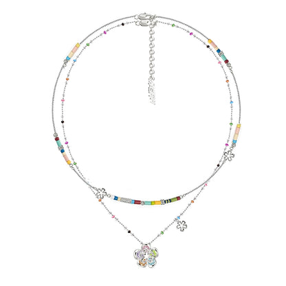 Secret Garden Beaded Necklace