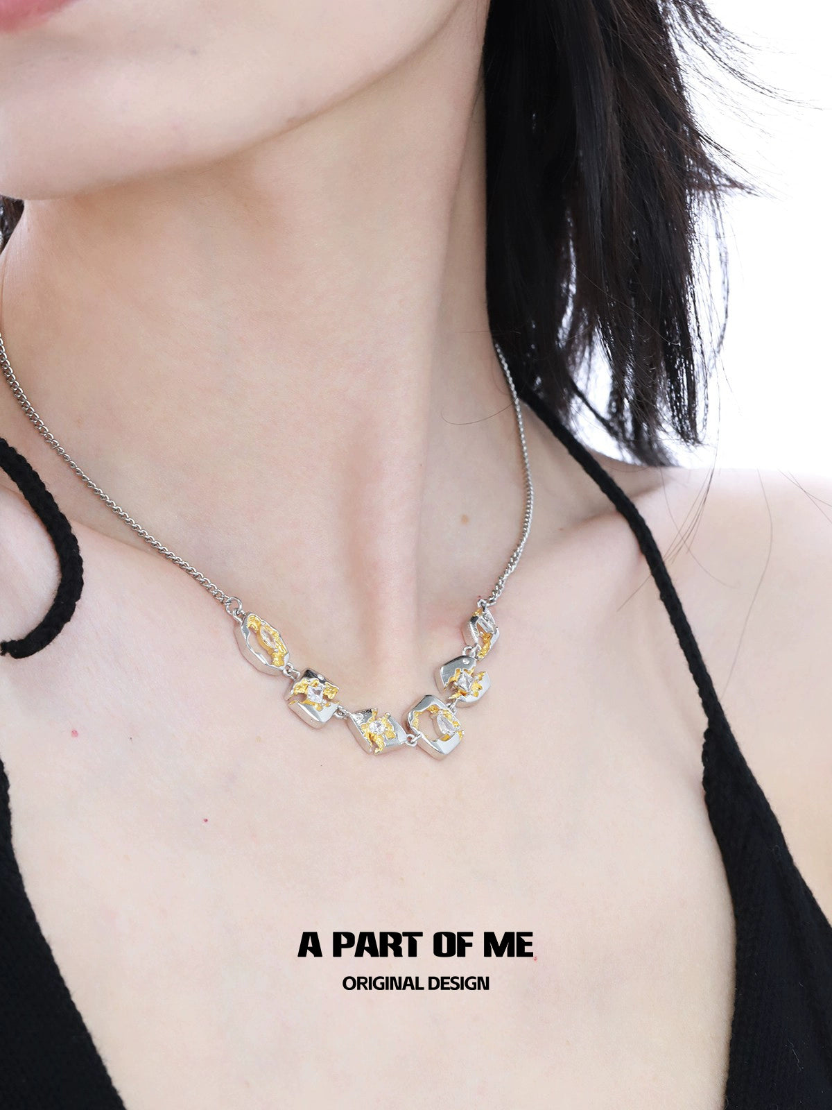 Radiant Sun Moon Necklace