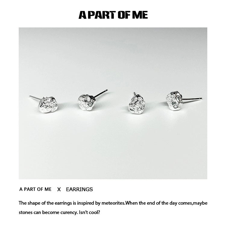 Doomsday Lava Stud Earrings