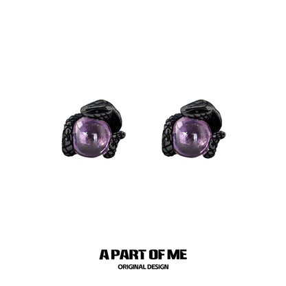 Hell Snake Stud Earrings