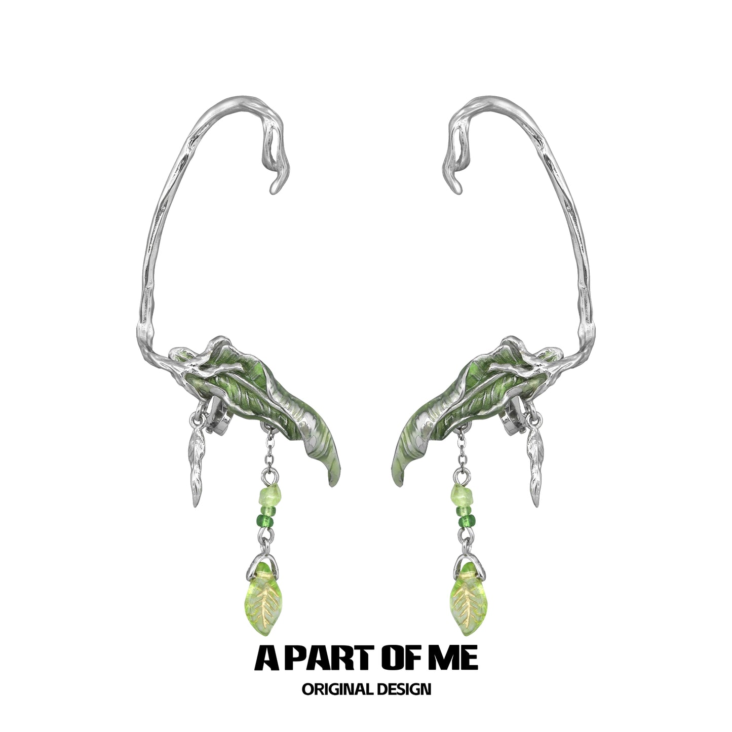 Elven Leaf Ear Cuffs