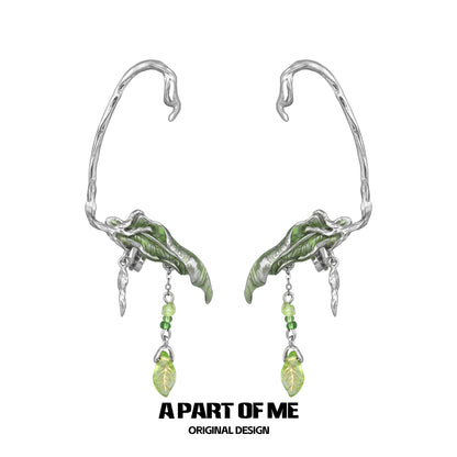 Elven Leaf Ear Cuffs