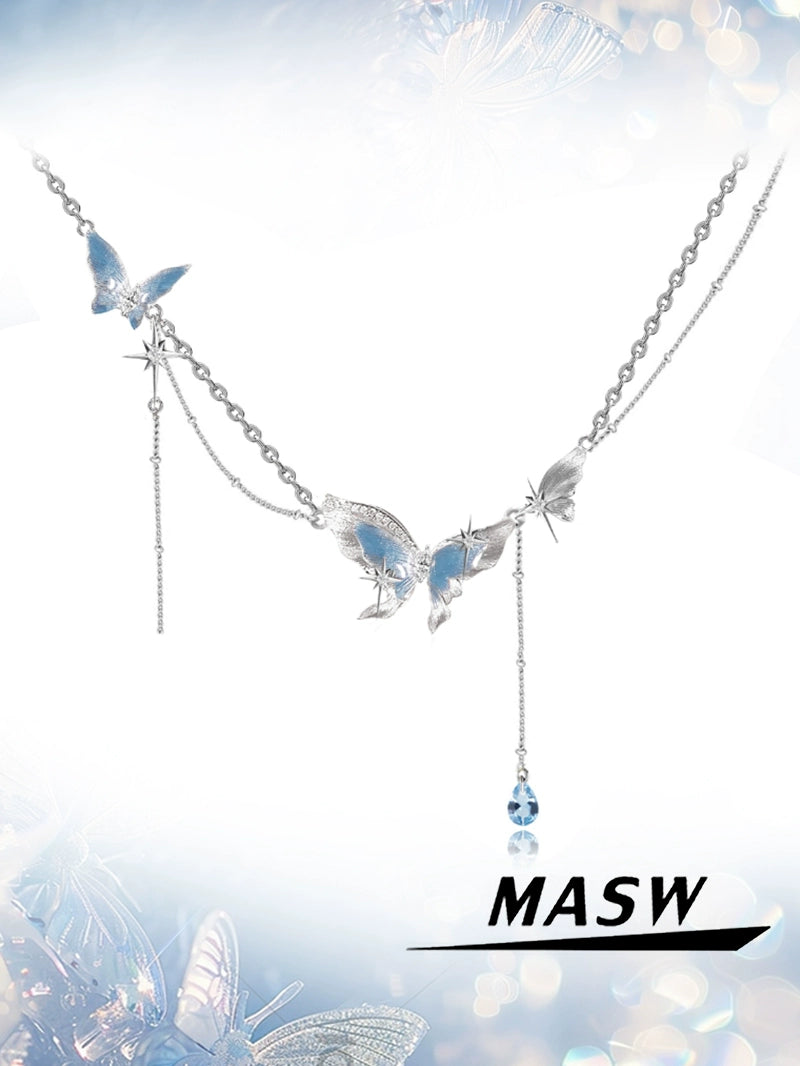 Fairy Butterfly Collarbone Chain